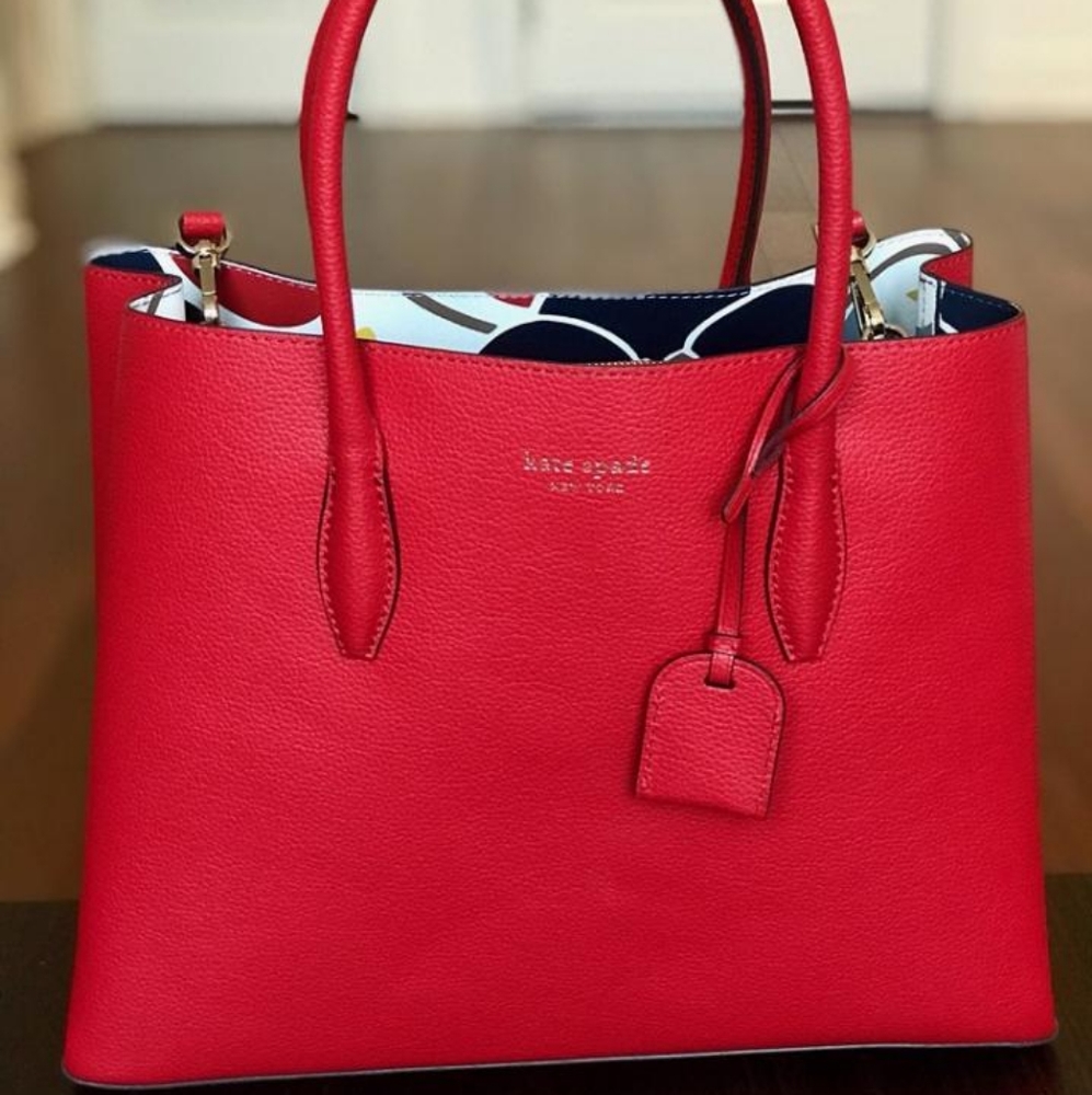 Kate Spade Eva Breezy Floral Medium Satchel